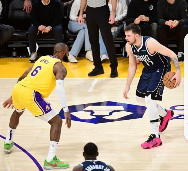 Luka Lakers tenían ventaja y Dončić la borró con un nuevo triple.
