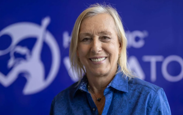 Martina Martina Navrátilová se centrará en la lucha contra su enfermedad.