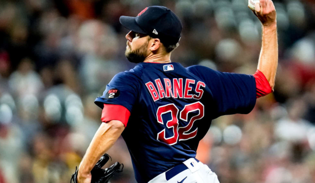 Barnes ayudó a Boston a ganar la Serie Mundial 2018.