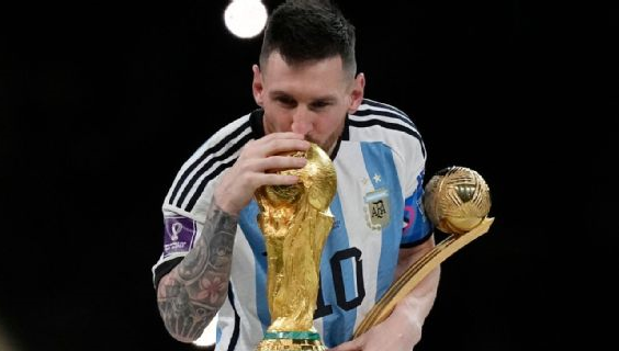 Messi Lionel Messi, campeón del Mundo y Balón de Oro en Qatar 2022.
