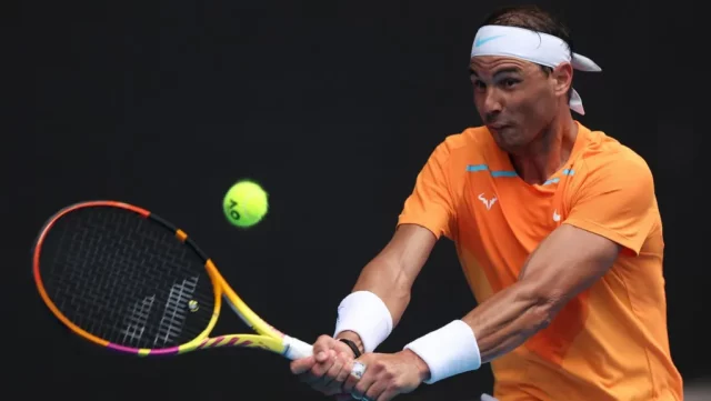 Rafa Nadal es el campeón defensor en el Abierto de Australia.
