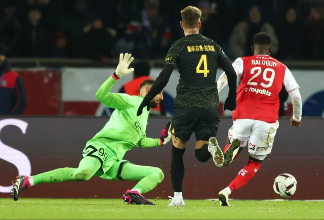 Reims Reims empató al PSG al minuto 95 aumentan las dudas del equipo parisino.