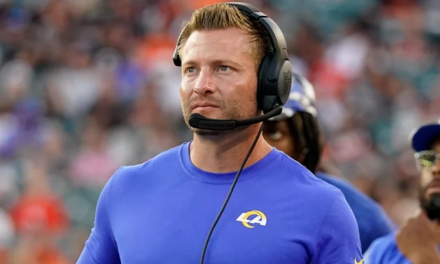 Sean Sean McVay tiene contrato hasta la temporada 2026.