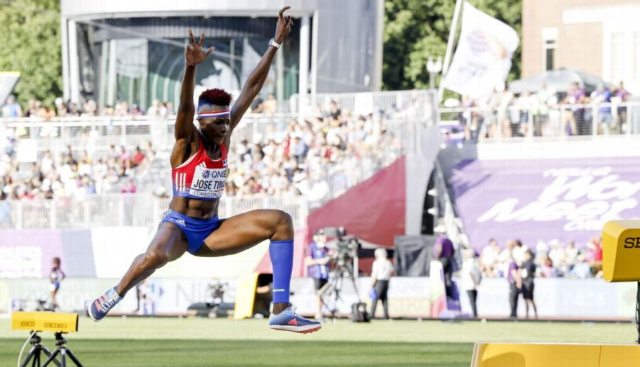 Tima La saltadora triple fue notificada de las acusaciones en su contra.