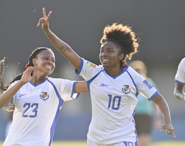 Cox Marta Cox, quien anotó uno de los dos goles de Panamá fue la principal figura.