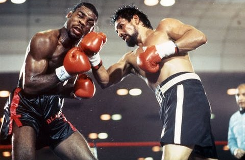 Duran Roberto Durán venció a Iran Barkley el 24 de febrero de 1989.