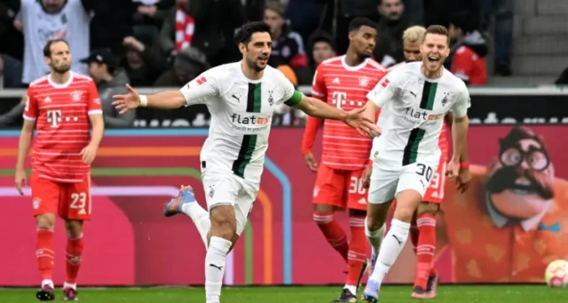 Monche El Bayern una vez más no pudo con el Mönchengladbach y sufre su primera derrota del año.