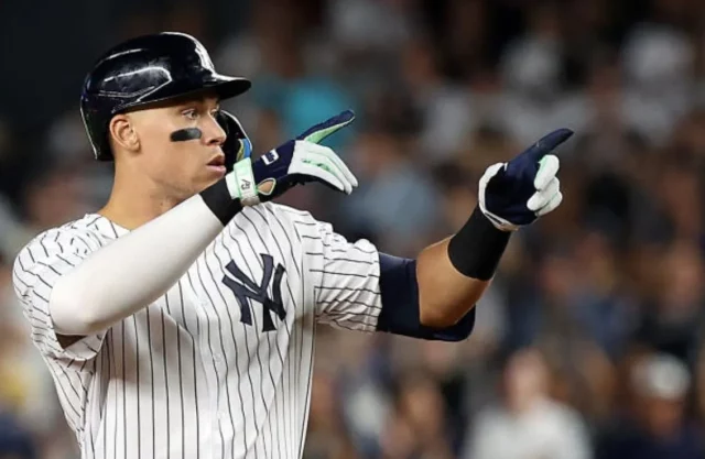 Judge en su primer turno la botó ante los Gigantes.