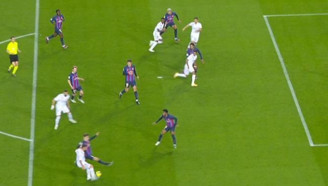 Asensio El gol anulado a Marco Asensio en el Camp Nou que ha causado gran polémica.