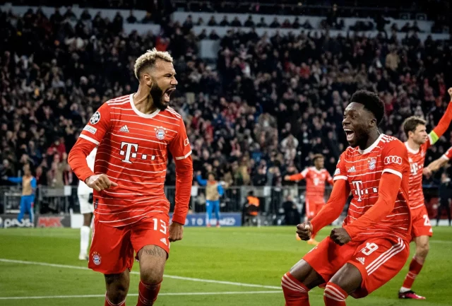 Choupo-Motin marcó el primero de los dos goles del Bayern ante el PSG.