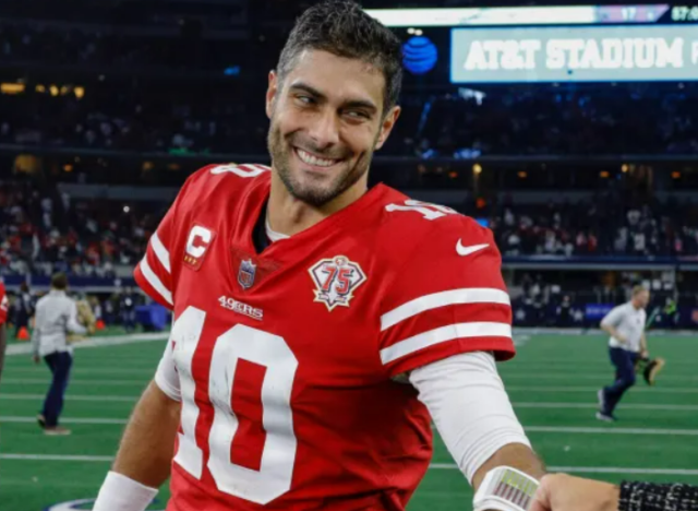 Garo Garoppolo jugó las últimas 6 temporadas con los 49ers.