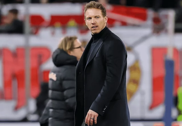 Nagelsmann Nagelsmann deja el banquillo del Bayern tras la derrota ante Leverkusen y liderato en Bundesliga.