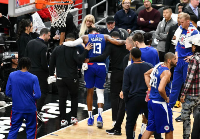 Paul George es una dura baja y en el peor momento para los Clippers.