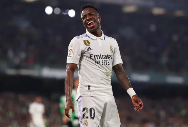Viny Vinicius marcó el primer gol del Madrid que remontó ante el Espanyol.