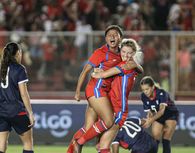 Hillary Hillary Jaén anotó el gol del triunfo de Panamá al minuto 67.