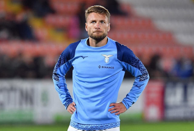 Immobile El capitán de Lazio sufrió un accidente automovilístico.