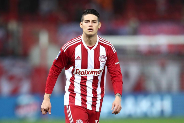 Olympiacos y James Rodríguez decidieron terminar el contrato.