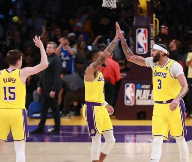 Lakers Lakers siguen vivos en la lucha por trascender en postemporada.