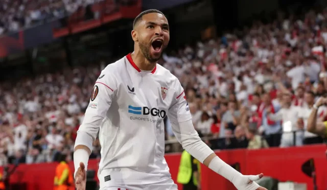 El Sevilla demostrando que se hace grande en la Europa League.