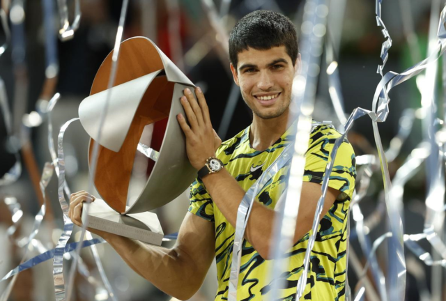 Alca Alcaraz gana por segundo año consecutivo el Masters de Madrid.