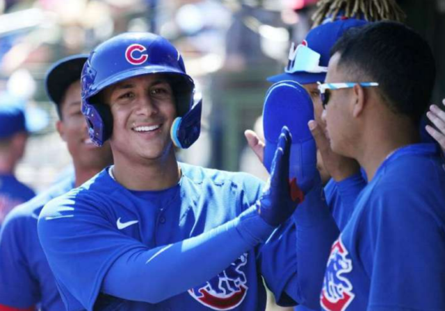 Amaya2 Amaya conectó su primer hit y ha impulsado dos carreras,