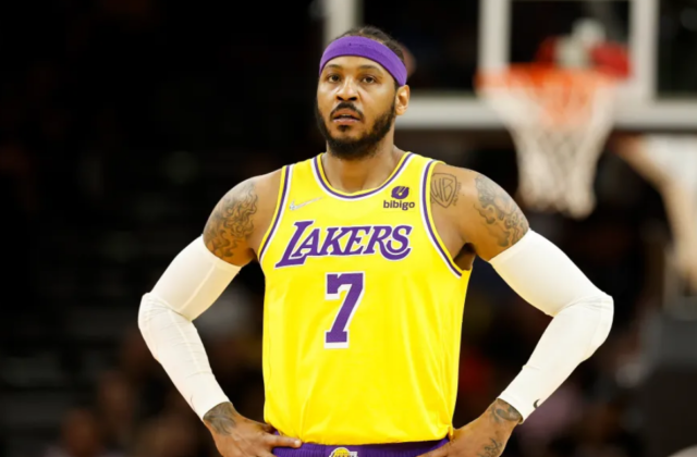 Carmelo Anthony anunció su retiro en Twitter.