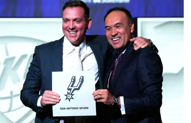 Draft Los Spurs acabaron con el tercer peor registro la temporada.
