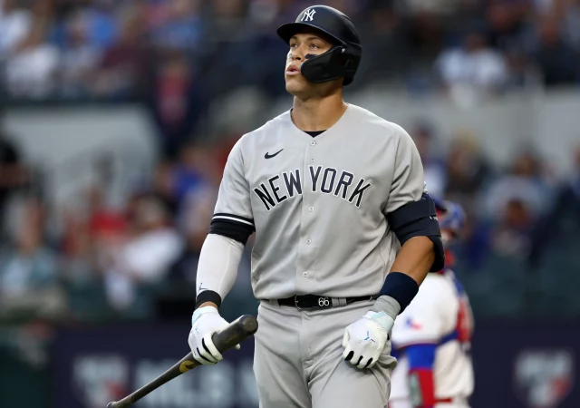 Judge Aaron Judge salió el miércoles del juego lesionado.