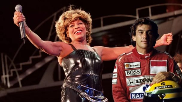 Turnner Tina Turner y la emotiva canción que dedicó a Ayrton Senna.