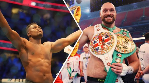 Fury Francis Ngannou y Tyson Fury se verán las caras en un ring.