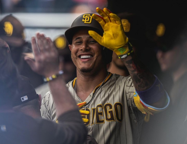 Machado Machado tiene 17 cuadrangulares en la presente temporada.