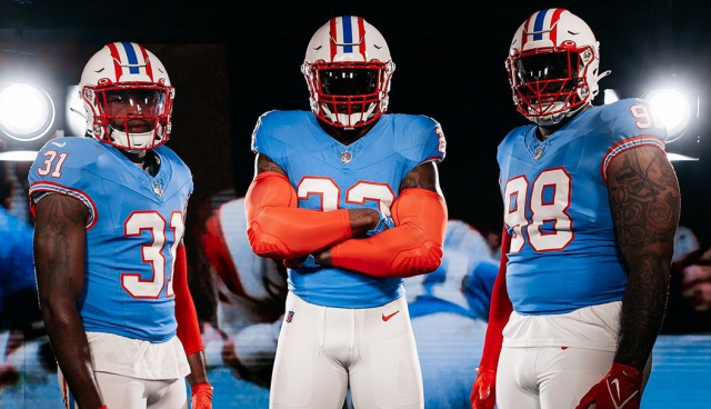 Titans portarán los uniformes retro en dos partidos como local.