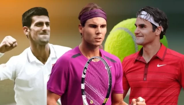 Novak Djokovic, Rafa Nadal y Roger Federer, tres grandes en Grand Slam.