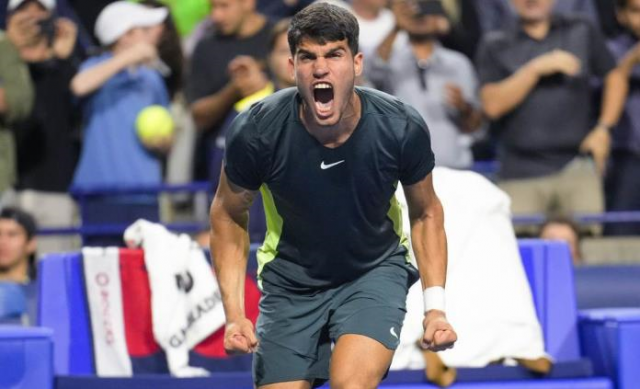 Alcaraz Alcaraz necesitó otro esfuerzo descomunal para tumbar a Paul.