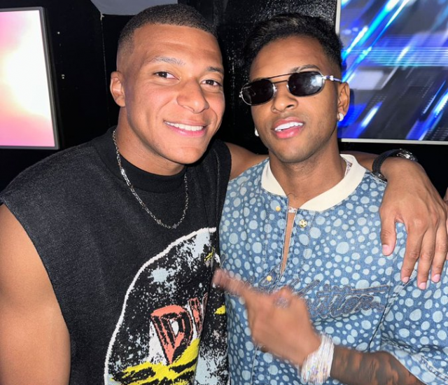 Duo La foto de Mbappé y Rodrygo revolucionó las redes sociales.