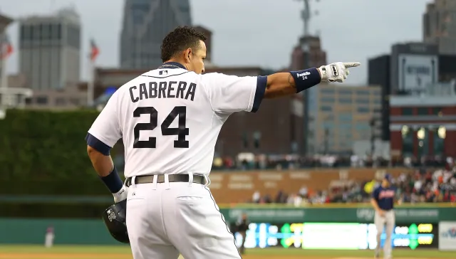Cabrera El veterano pelotero venezolano Miguel Cabrera.