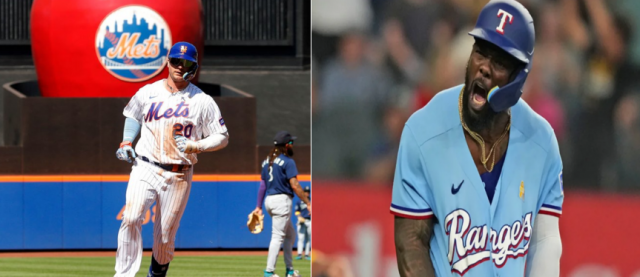 Cien El estadounidense Pete Alonso y el cubano Adolis García.