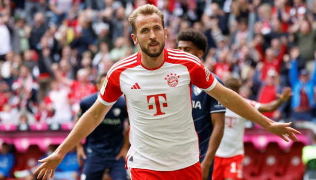 Harry Harry Kane lleva 7 goles en cinco jornadas de Bundesliga.