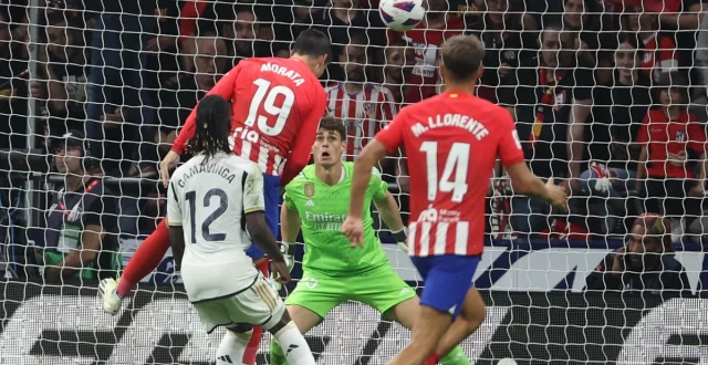 Morata Morata anota el tercero ante los merengues y Atlético gana el derbi.