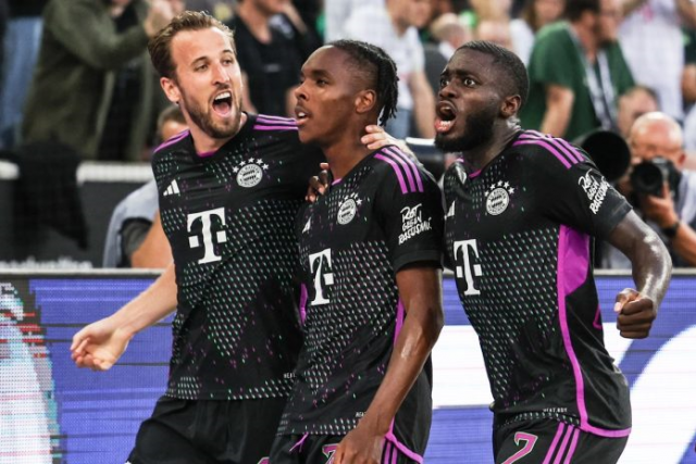 El juvenil Mathys Tel marcó el gol de la victoria bávara.