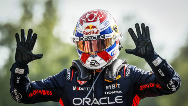 Vertappen Max Verstappen llega a diez victorias consecutivas este año.